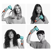 Dyson Supersonic Nural HD16 fén na vlasy, 1600 W, difuzér, 4 teploty, 3 rychlosti, Jasper/Plum