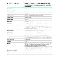 HPE PL DL345g11 AMD Epyc 9115 (2.6G/16C) 2x32G 2x960G 2x1000W MR416i-p 8LFF 4p1G Smart Choice