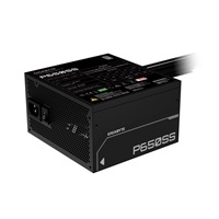 GIGABYTE zdroj P650SS, 650W, 80+ Silver, 120mm, ATX 3.0, černá