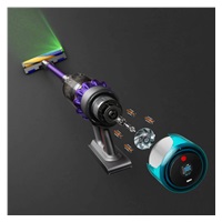 BAZAR - Dyson Gen5detect Absolute vysavač tyčový vysavač, akumulátorový, 660 W, HEPA filtr - použito, opraveno