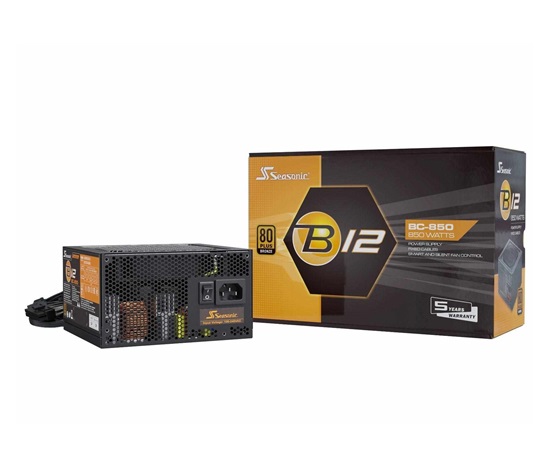 BAZAR - SEASONIC zdroj 850W BC-850, B12, poškozený obal