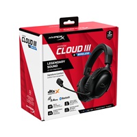 HyperX Cloud III S Wireless Black Gaming Headset