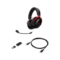 HyperX Cloud III S Wireless Black-Red Gaming Headset