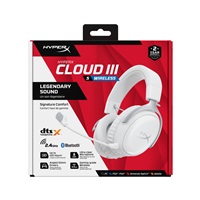 HyperX Cloud III S Wireless White Gaming Headset