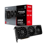 ASUS VGA AMD Radeon RX 9060 XT PRIME OC 8GB, RX 9060 XT, 8GB GDDR6, 2xDP, 1xHDMI