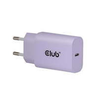 Club3D Nabíječka, USB-C, Power Delivery 15V/2A, 2-pack, fialová