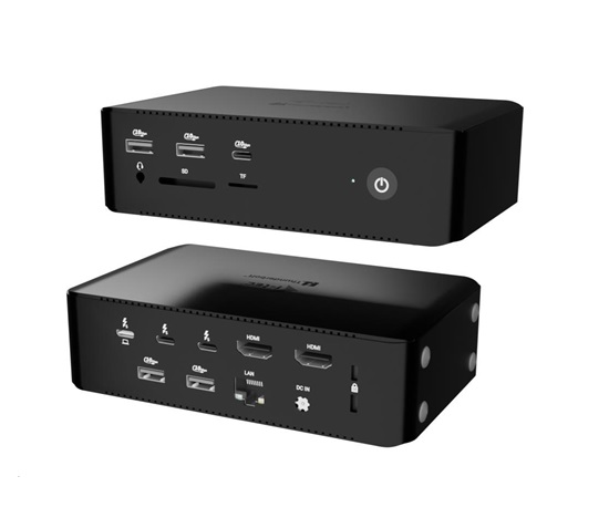 i-tec Thunderbolt 5 Quattro Display Docking Station, Power Delivery 140W