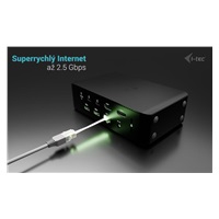 i-tec Thunderbolt 5 Quattro Display Docking Station, Power Delivery 140W