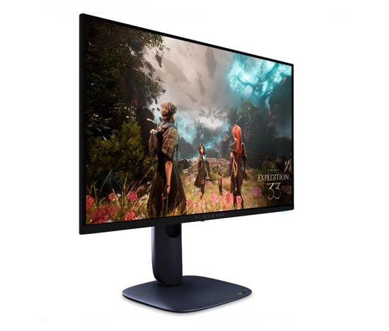 DELL LCD GAME-AW2725Q - 27"/OLED/3840x2160/16:9/240Hz/0.03ms/1500000:1/250 cd/m2/HDMI/DP/PIVOT/VESA/3YNBD (210-BQWV)
