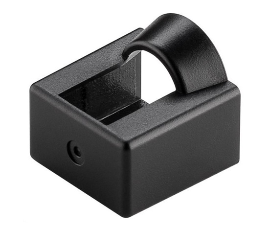 XtendLan Protiprachová Krytka RJ-45, Krytka, protiprachová, pro konektor RJ-45, černá, (prodej po 10 kusech)