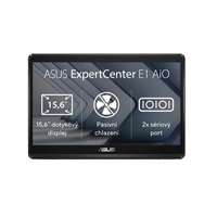 ASUS PC AiO ExpertCenter E1 (E1600WKAT-MR4128M), Celeron N4500, 15.6" 1920 x 1080, 4GB, 128GB SSD, UHD, bez OS, Black