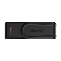 Kingston Flash Disk 64GB USB3.2 Gen 1 DataTraveler Exodia S (Black)