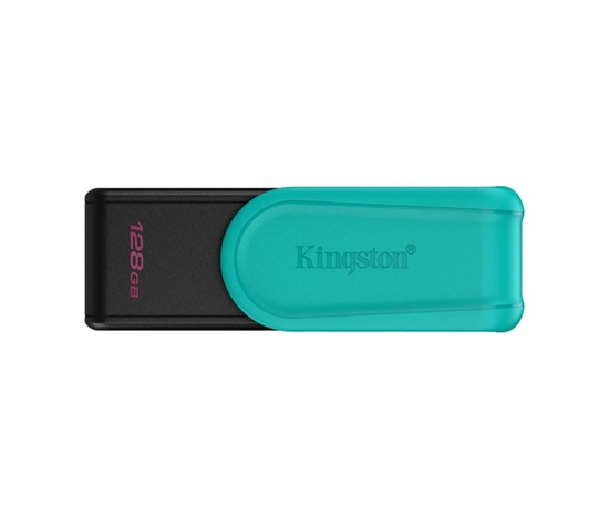Kingston Flash Disk 128GB USB3.2 Gen 1 DataTraveler Exodia S (Black + Turquoise)