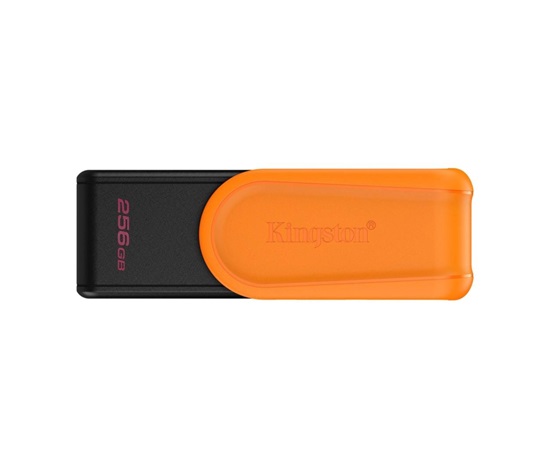 Kingston Flash Disk 256GB USB3.2 Gen 1 DataTraveler Exodia S (Black + Orange)