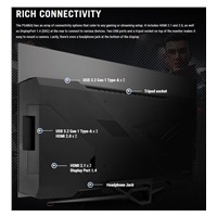 BAZAR - ASUS LCD 47.5" PG48UQ 3840x2160 ROG Swift OLED GAMING 4K, OLED, 450cs, 138Hz, 0.1ms, repro 10W, HDMI DP USB vesa