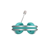 ASUS sluchátka TUF Gaming H1 GEN II Hatsune Miku Edition, Drátový herní Headset