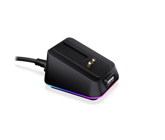 Endorfy dokovací stanice pro LIV a LIV Plus, USB, RGB, černá