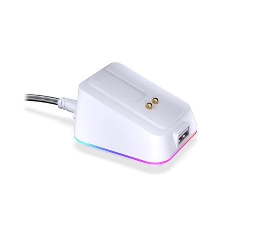 Endorfy dokovací stanice pro LIV a LIV Plus, USB, RGB, bílá