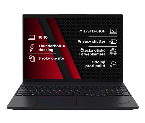 LENOVO NTB ThinkPad L16 AMD G2 - Ryzen5 PRO 215,16" WUXGA,16GB,512SSD,5MP+IRcam,W11P