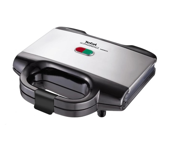BAZAR - Tefal Ultracompact SM155212 sendvičovač, 700 W. nepřilnavý povrch, zámková západka - Poškozený obal (Komplet)