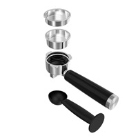 Salente Coffio, pákový kávovar, nerez