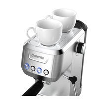 Salente Coffio, pákový kávovar, nerez