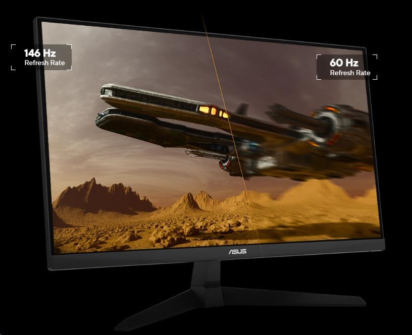 Obr. Rychlost obnovení 146 Hz a doba odezvy 1,0 ms (gtg) 1761824c