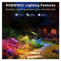 BAZAR - Govee RGBWW zahradní světlo 2ks Matter - Poškozený obal (Komplet)