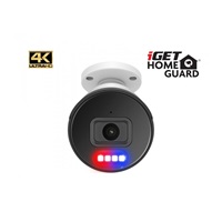 BAZAR iGET HOMEGUARD HGNVK88504 - PoE 4K UltraHD NVR CCTV 8CH + 4x kamera - poškozený obal