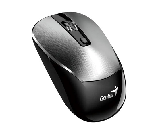 GENIUS myš NX-7125 Silver/ 1200 dpi/ bezdrátová/ Copilot/ stříbrná