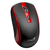 GENIUS myš ECO-8150/ 1200 dpi/ bezdrátová/ dobíjecí/ Copilot/ černo-červená – náhled 1