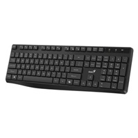 GENIUS klávesnice KB-7200, bezdrátová 2,4GHz, Mini-receiver, Copilot, CZ+SK layout, černá