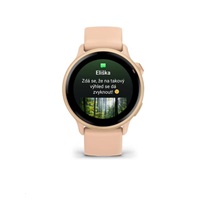 Garmin vívoactive® 6 Metallic Pink Dawn / řemínek Pink Dawn