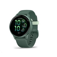 Garmin vívoactive® 6 Metallic Jasper Green / řemínek Jasper Green