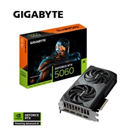 GIGABYTE VGA NVIDIA GeForce RTX 5060 WINDFORCE 8G, 8G GDDR7, 3xDP, 1xHDMI