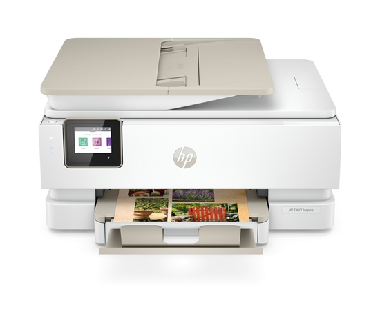 BAZAR - HP All-in-One ENVY 7920e HP+ Portobello (A4, USB, Wi-Fi, BT, Print, Scan, Copy, ADF, Duplex) - Poškozený obal (K