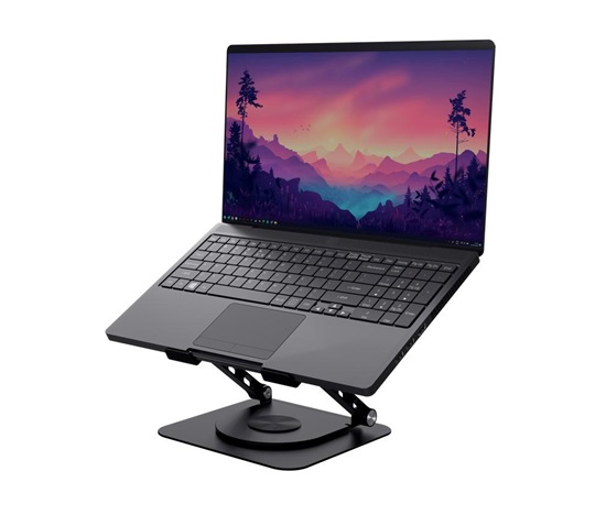BAZAR - TRUST Stojan na notebook Zeff, skládací, až 16", šedá - Poškozený obal (Komplet)
