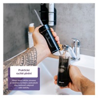 TrueLife AquaFloss Mini M50 - ústní sprcha - černá