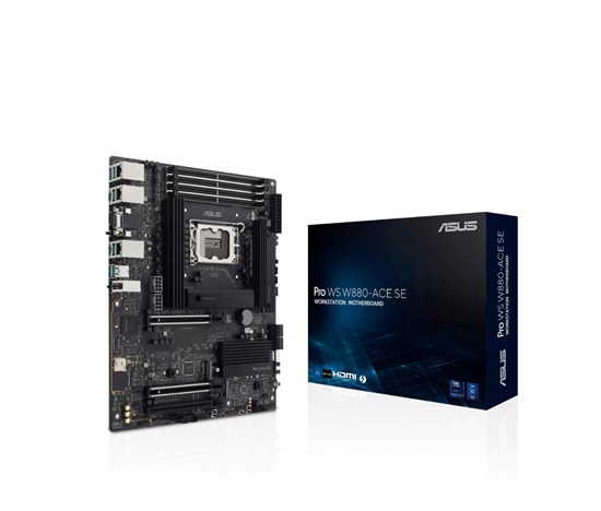 ASUS MB PRO WS W880-ACE SE, Intel W880, 4xDDR5, 1xThunderbolt, 1xHDMI, 1xVGA