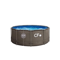 CF FRAME nadzemní bazén rámové konstrukce - 305 x 107 cm, ratan