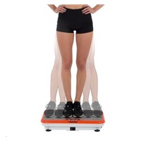 BAZAR - Vibro Shaper - fitness přístroj na procvičení celého těla - Poškozený obal (Komplet)