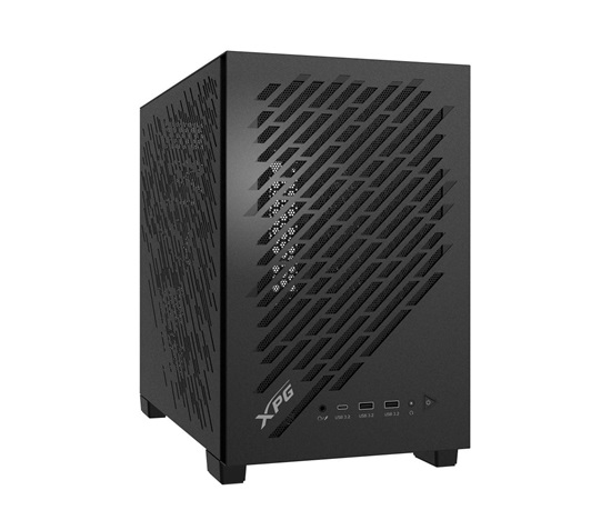 ADATA XPG case VALOR AIR NANO Mini-Tower, bez zdroje, 1x 120mm ARGB Fan, Černá