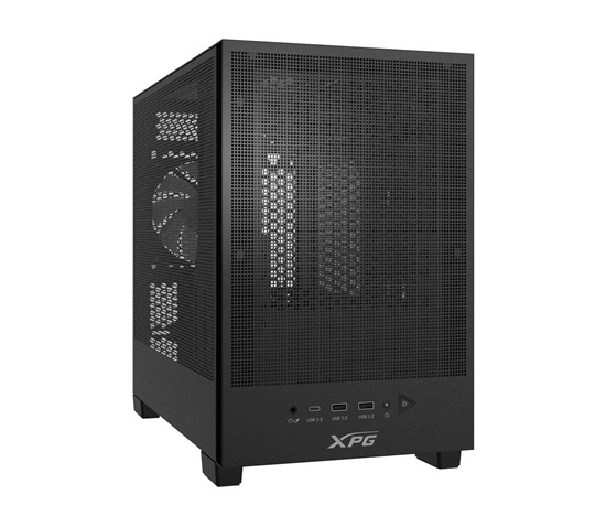 ADATA XPG case VALOR MESH NANO Mini-Tower, bez zdroje, 1x 120mm ARGB Fan, Černá