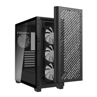 ADATA XPG case VALOR AIR PRO, ATX, Průhledná bočnice, 4x 120mm ARGB Fan, Černá