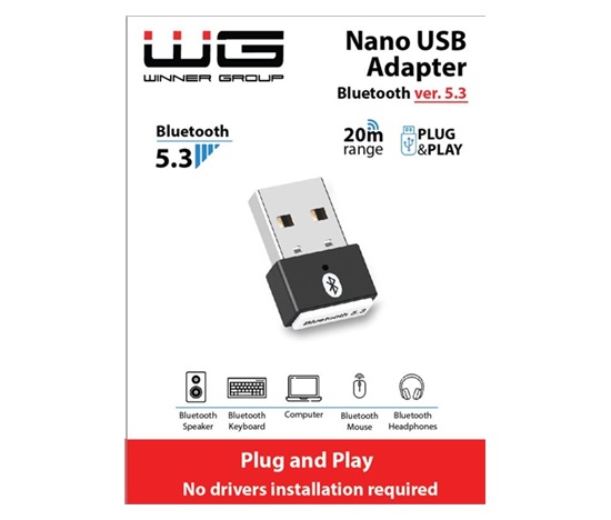 WG - Adaptér Mini Bluetooth 5.3