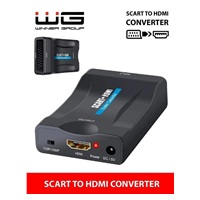 WG - Audio video konvertor SCART na HDMI, černá