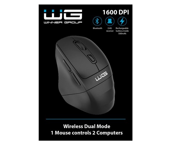 WG - Bezdrátová myš WG5 / SeaMouse / black