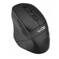 WG - Bezdrátová myš WG5 SeaMouse, 2v1, bluetooth + USB dongle, černá