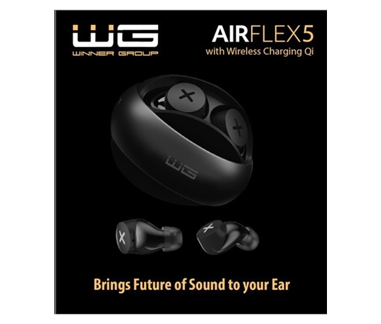 WG - Bluetooth sluchátka WG AirFlex 5 / Black