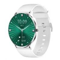 WG - Chytré hodinky WG AirFlex3 Rizz It, dámské, 2x řemínek, stříbrná